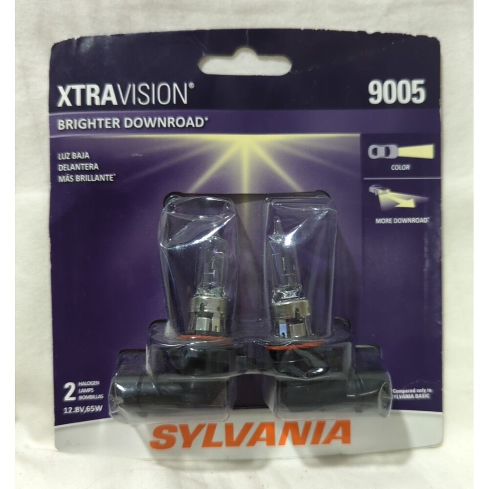 SYLVANIA - 9005 XtraVision - High Performance Halogen Headlight (2 Bulbs)